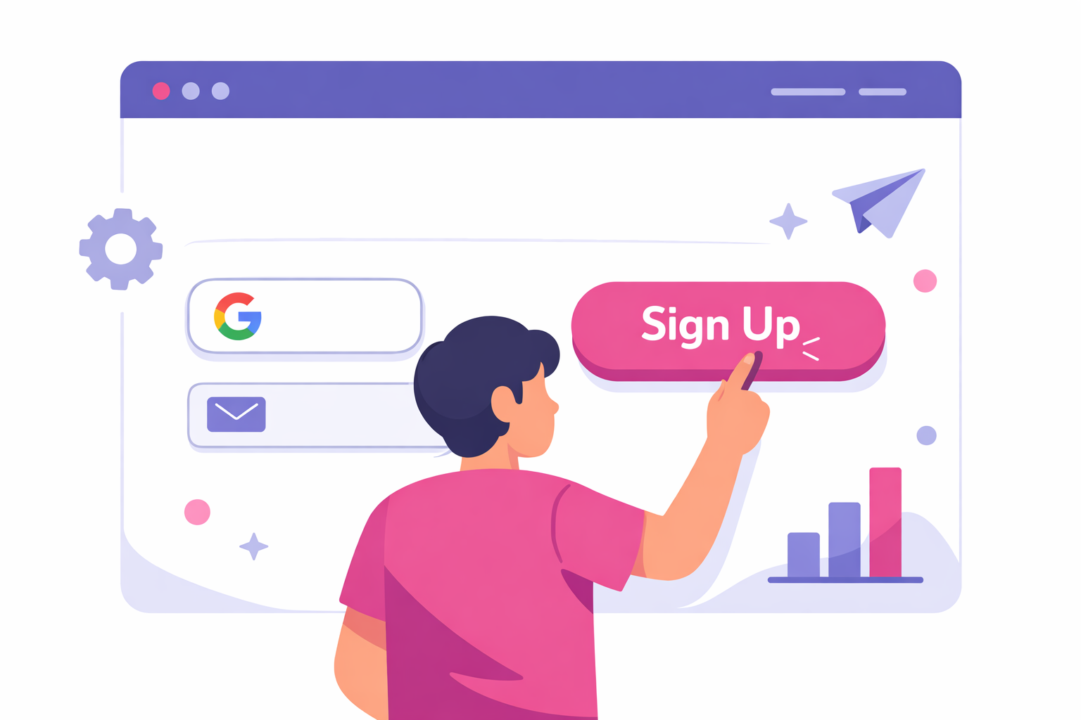 管理者登録画面のイメージ